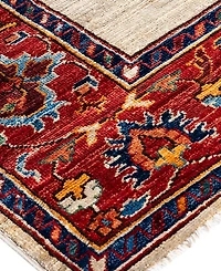 Adorn Hand Woven Rugs Serapi M1993 2'9"x11'1" Runner Area Rug