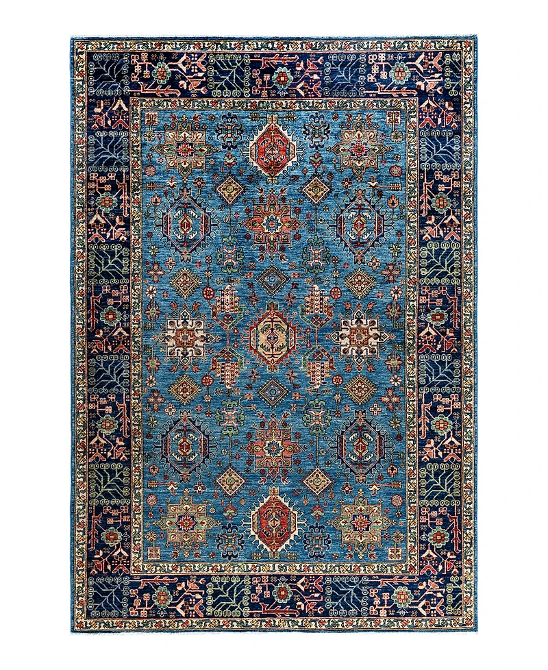 Adorn Hand Woven Rugs Serapi M1993 6'2"x8'11" Area Rug