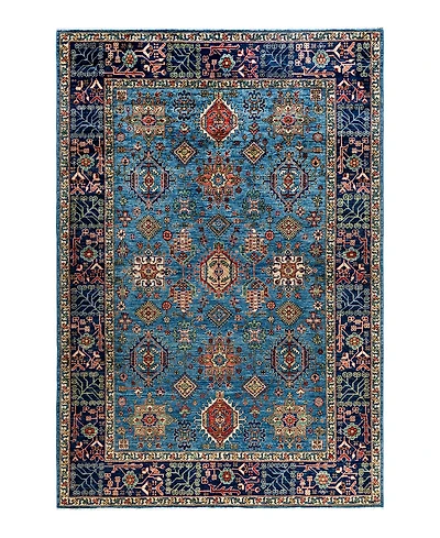 Adorn Hand Woven Rugs Serapi M1993 6'2"x8'11" Area Rug