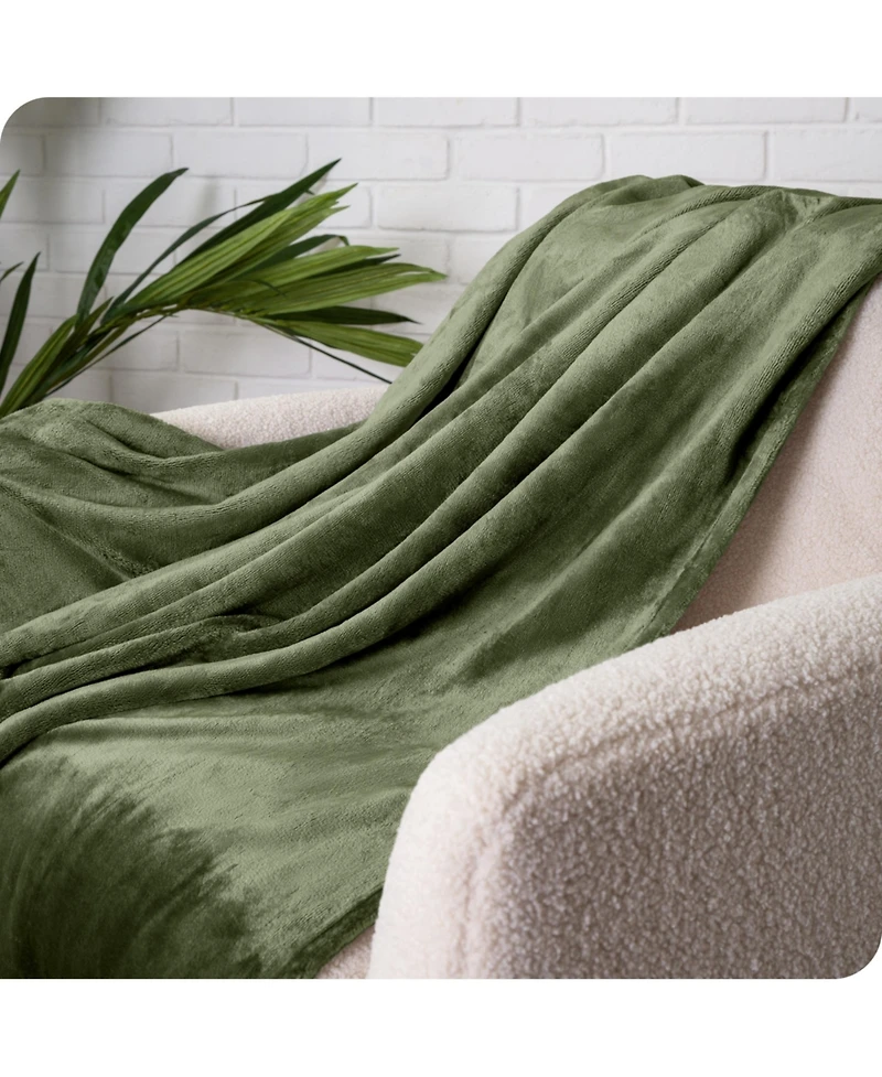 Bare Home Fleece Microplush Twin/Twin Xl Blanket