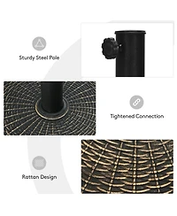 Givimo 27 lbs Patio Market Umbrella Base Stand