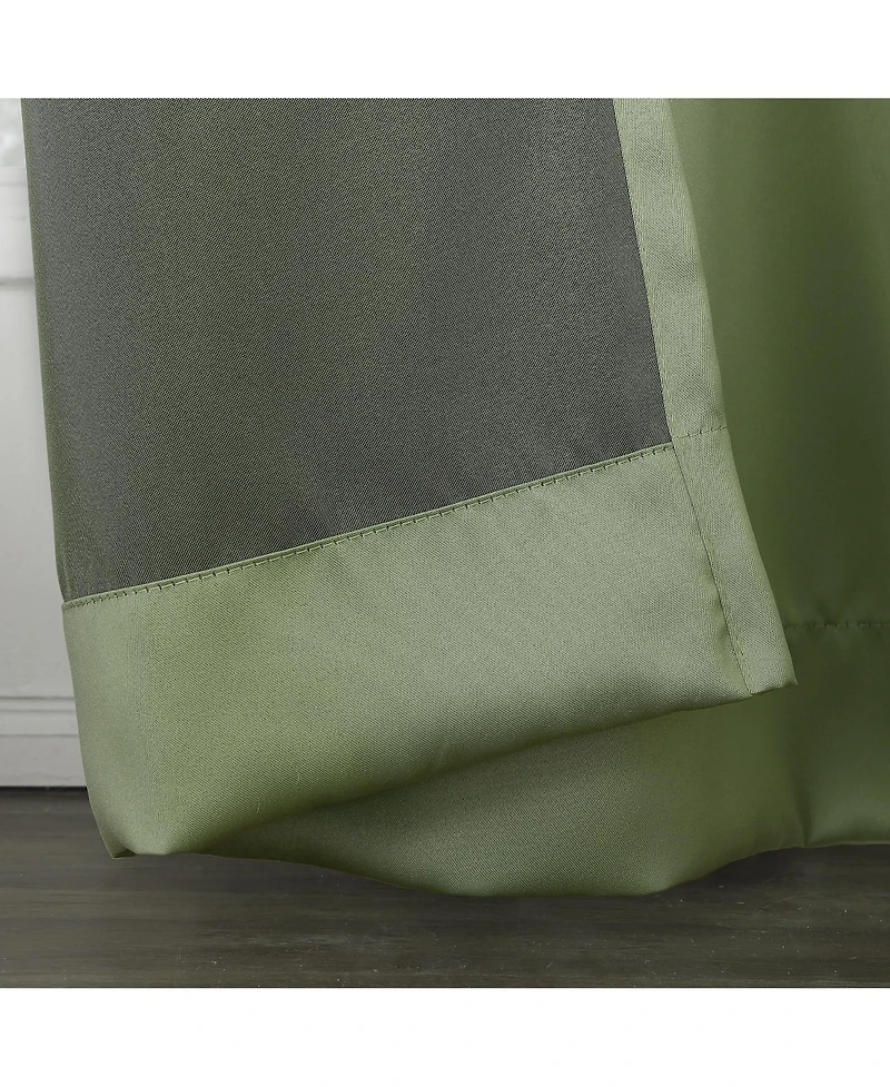 Sun Zero Grant Room Darkening Grommet Sliding Patio Door Curtain Panel