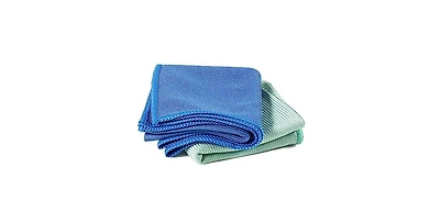Superio Microfiber Glass, Window, and Mirror Cleaning Cloth 14"x16"