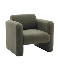 Streamdale Furniture Lambskin Sherpa Accent Armchair for Comfort