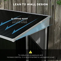 4x6 Metal Outdoor Storage Shed