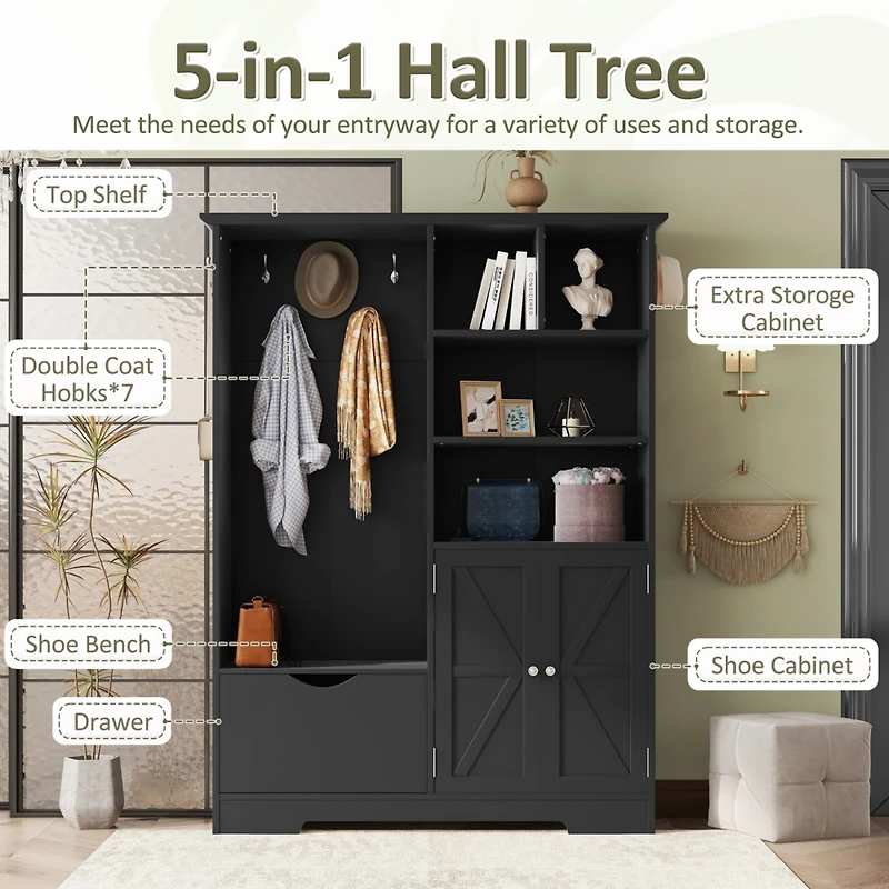 Streamdale Elegant Multi-functional Hallway Entryway with Storage