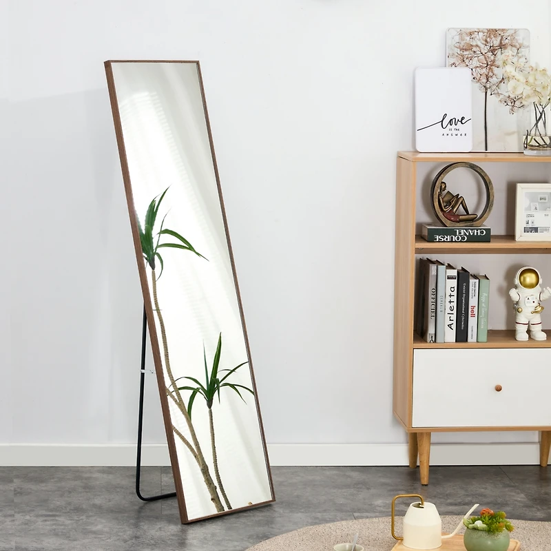Full Body Mirror with Solid Wood Frame