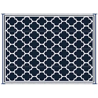 Portable Outdoor Rug: Waterproof Straw, 9'x 18' with Carry Bag