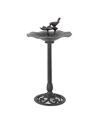 Simplie Fun Lancaster Bronze Aluminum & Iron Bird Bath