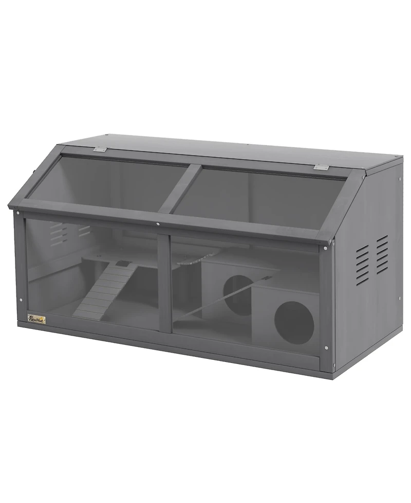 Streamdale Furniture Wooden Hamster Habitat with Accessories