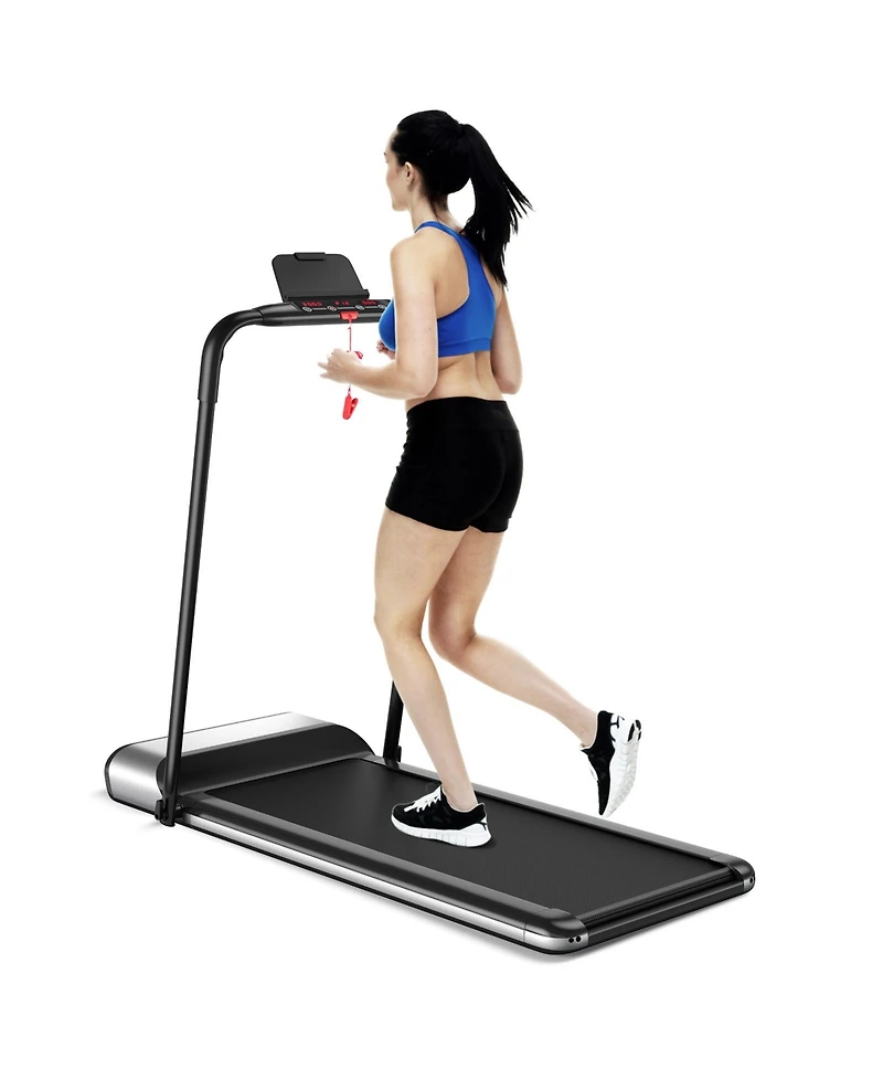 Ultra-thin Electric Folding Motorized Treadmill with Lcd Monitor Low Noise