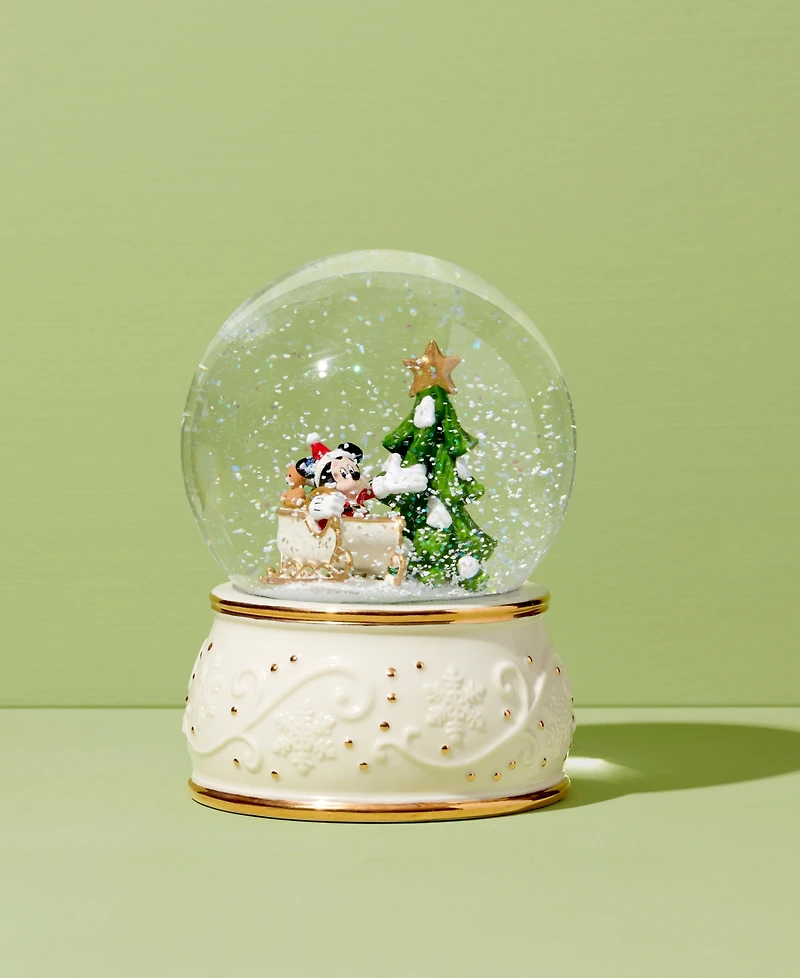 Lenox Mickey Mouse Snow Globe