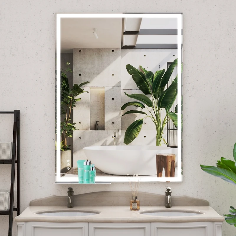 Streamdale 48" Led Vanity Mirror Adjustable Lighting, Anti-Fog
