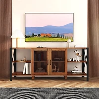 Streamdale Industrial Farmhouse Tv Stand for Living Room & Bedroom