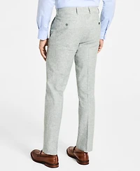 Bar Iii Men's Slim-Fit Linen Suit Pants