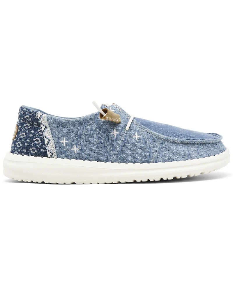 Hey Dude Women's Wendy Crafted Boho Casual Moccasin Sneakers from Finish Line