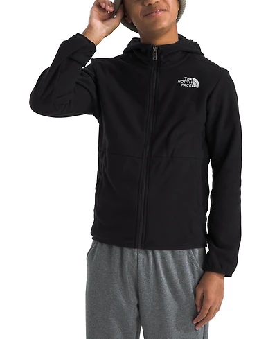 The North Face Big Boys Glacier Full-Zip Hooded Fleece Jacket