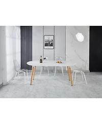 Streamdale Furniture Multipurpose Extensible Table, 100-180x100x75 cm