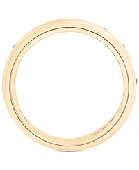 Men's Sapphire Polished Band (1-1/4 ct. t.w.) in Sterling Silver (Also in Ruby