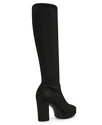 Anne Klein Women's Journey Block Heel Knee High Dress Boots