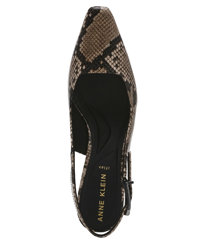 Anne Klein Women's Ritzy Snip Toe Slingback Pumps