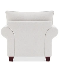Closeout! Saeville 43" Fabric Chair, Created for Macy's