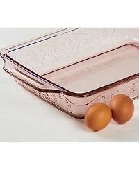 Anchor Hocking 3-Quart Laurel Embossed Baking Dish