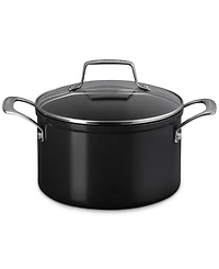 Le Creuset Essential Non-Stick Ceramic Stockpot with Glass Lid, 4-Quarts