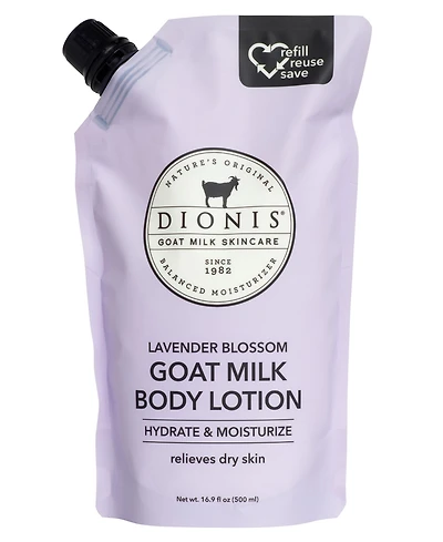 Dionis Lavender Blossom Goat Milk Body Lotion Refill Pouch 16.9 fl oz