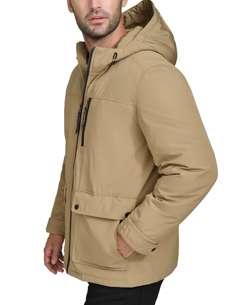 Cole Haan Men's Hooded Down Jacket