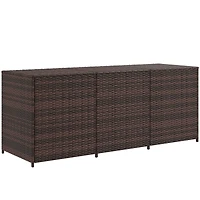 175 Gallon Outdoor Rattan Box with Inner Liner