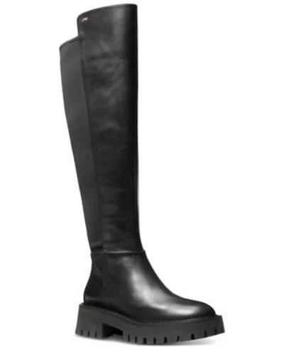 Michael Michael Kors Womens Asher Knee High Boots Regular Wide Calf
