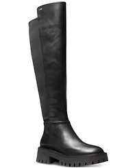 Michael Michael Kors Womens Asher Knee High Boots Regular Wide Calf