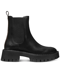 Michael Michael Kors Women's Asher Leather Lug Ankle Booties