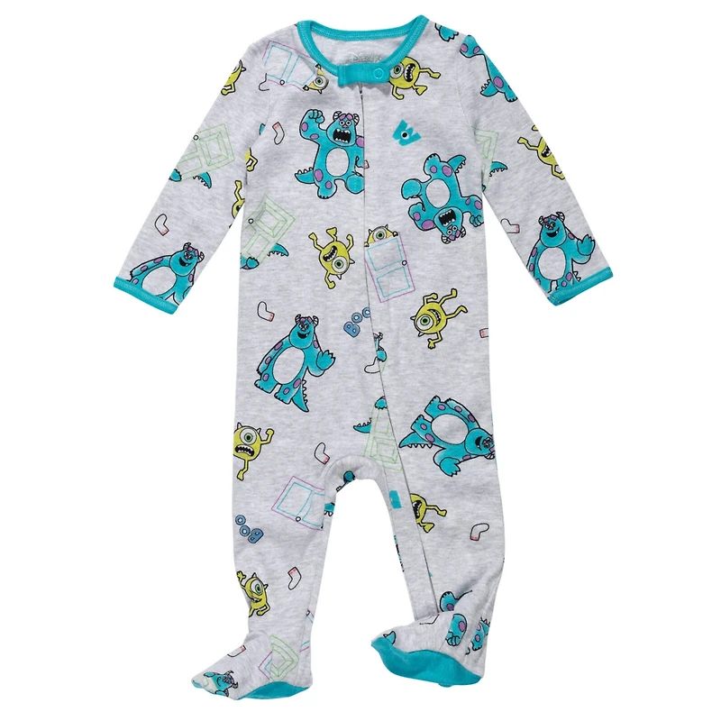 Monsters Inc. Baby Boys Disney Winnie the Pooh Lion King Pixar Toy Story 2 Pack Sleep N' Play Coveralls Newborn to