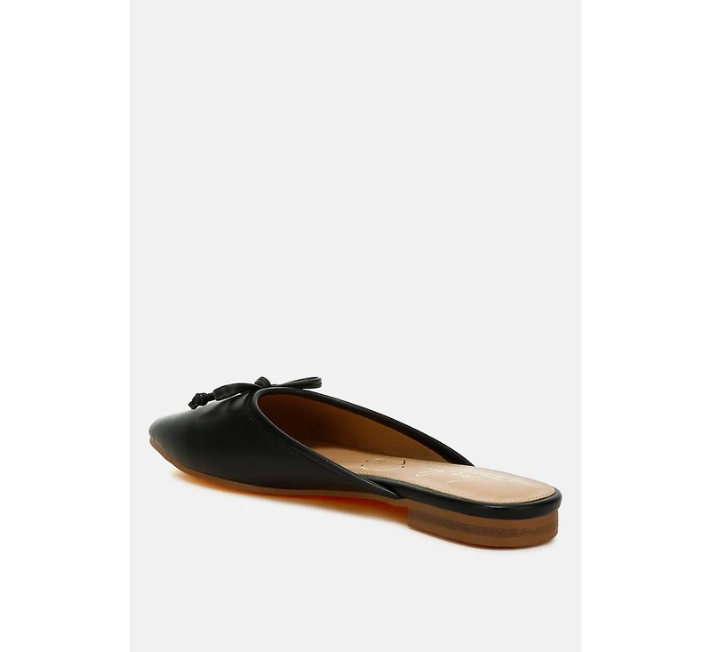 Eras Bow Slip-On Flat Mules