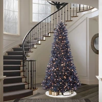 Puleo 7.5-ft. Gilford Pine Tree with 500 Clear Lights & Stand