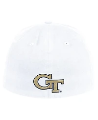 Adidas Men's White Georgia Tech Yellow Jackets Chant Flex Hat
