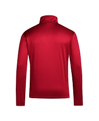 Adidas Men's Red Texas Tech Raiders 2024 Coaches Sidelines Aeroready Quarter-Zip Jacket