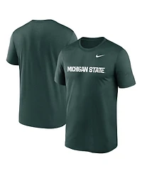 Nike Men's Michigan State Spartans Primetime Legend Wordmark T-Shirt
