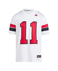Adidas Men's Jeff Brohm White Louisville Cardinals Football Icon Premier Jersey
