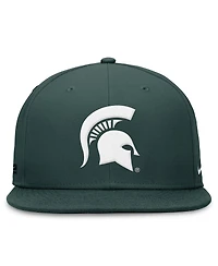 Nike Men's Green Michigan State Spartans On-Field Pro Fitted Hat