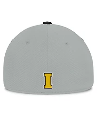 Top of the World Men's Gray/Black Iowa Hawkeyes Mick Flex Hat