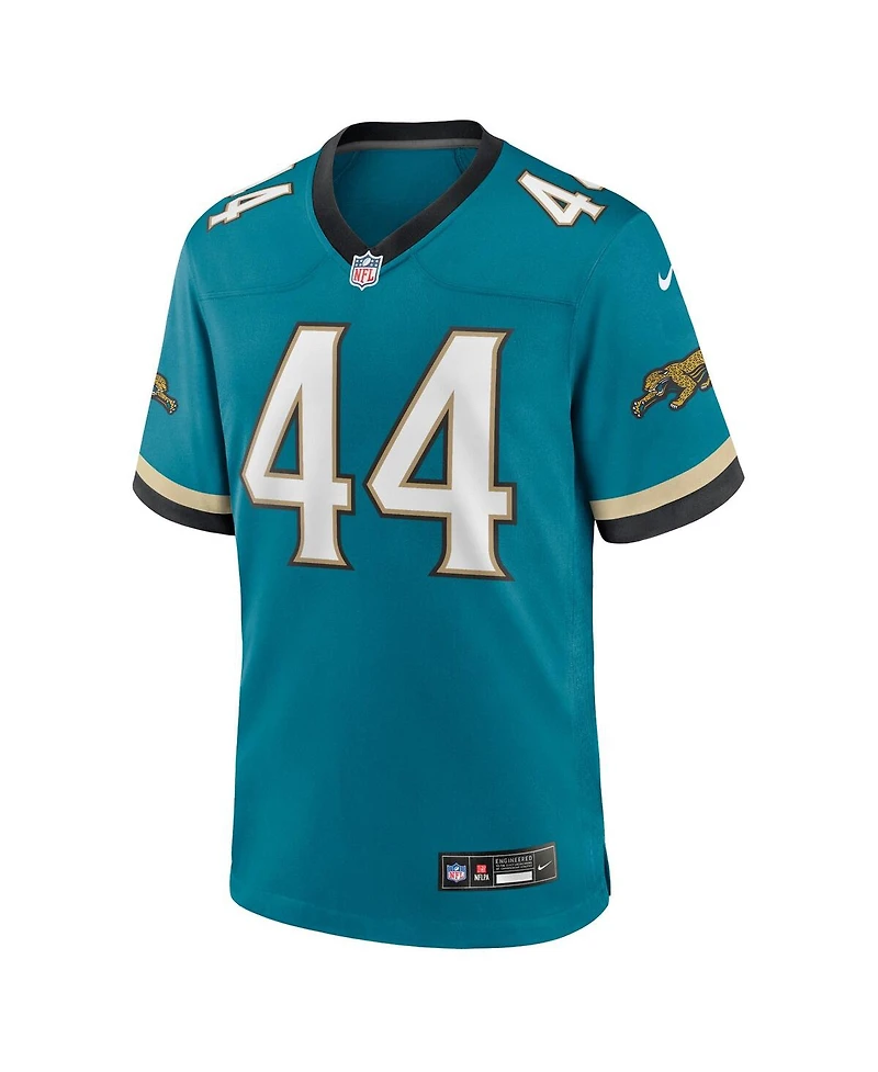 Nike Men's Travon Walker Teal Jacksonville Jaguars Prowler Throwback Player Game Jersey