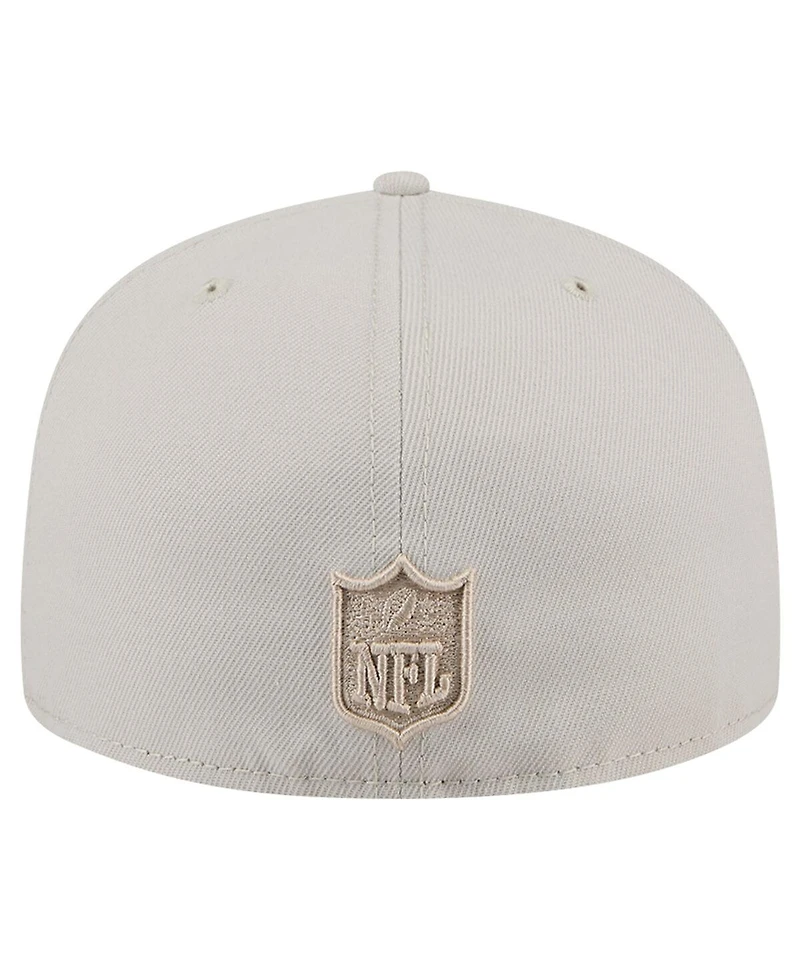 New Era Men's Stone Cleveland Browns Color Pack 59FIFTY Fitted Hat