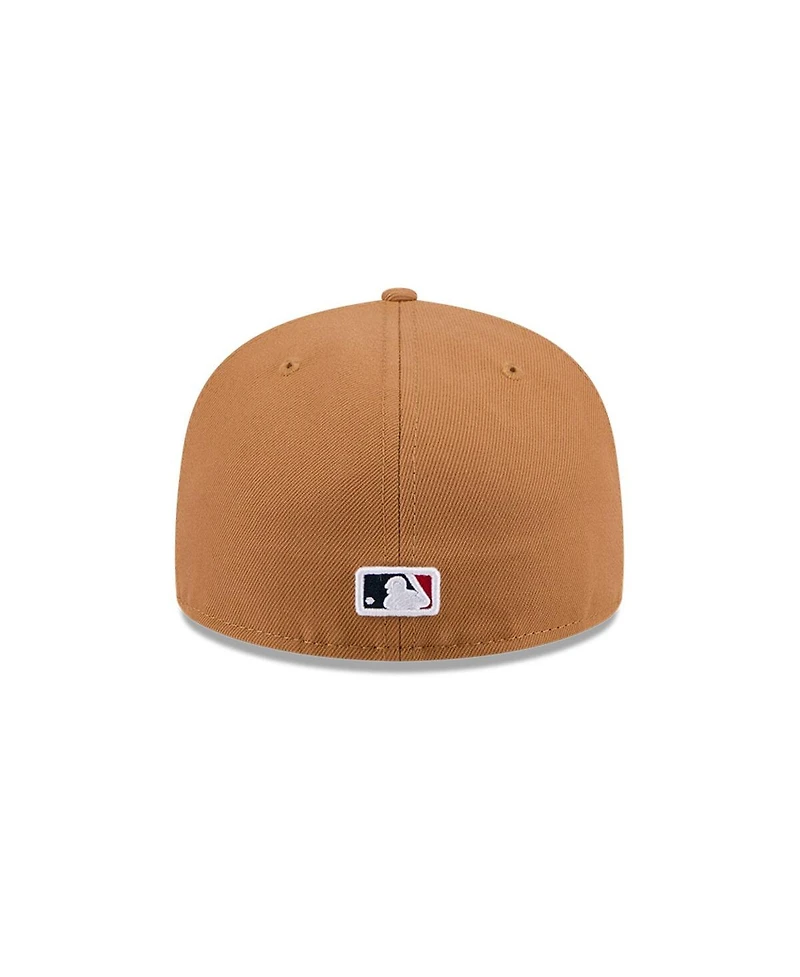 New Era Men's Brown Boston Red Sox Color Pack 59FIFTY Fitted Hat