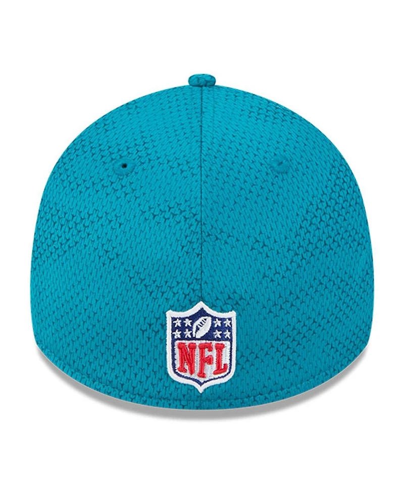 New Era Men's Teal Jacksonville Jaguars 2024 Sideline 39THIRTY Flex Hat