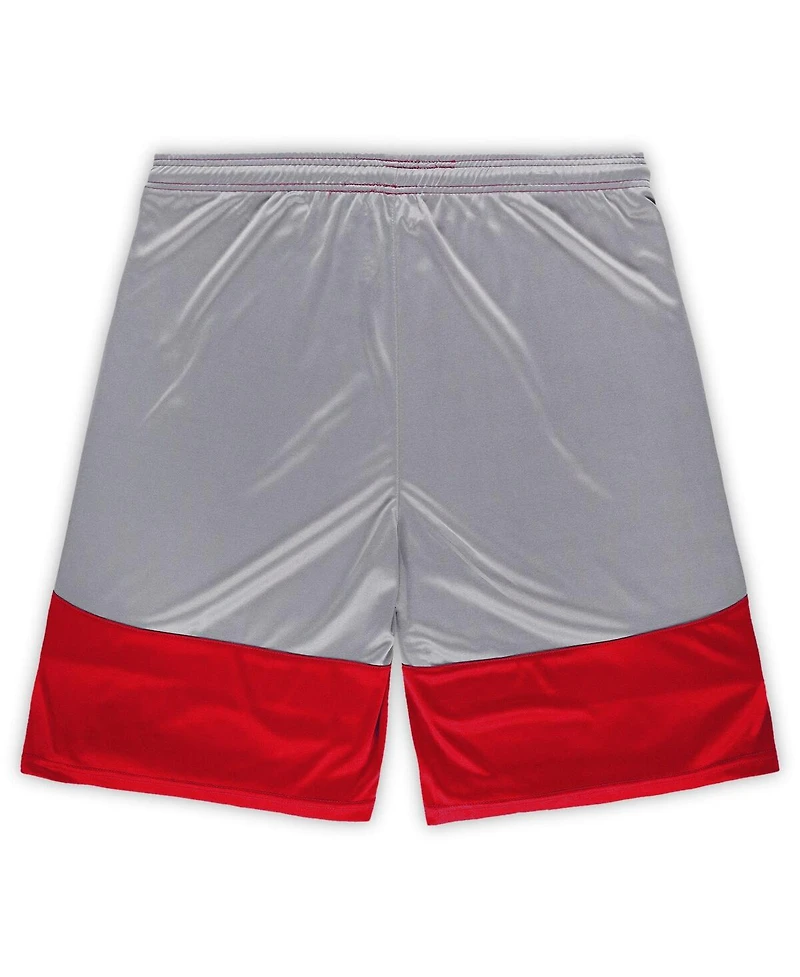 Fanatics Men's Cardinal Arizona Cardinals Big Tall Team Logo Shorts