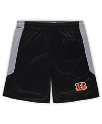 Fanatics Men's Black Cincinnati Bengals Big Tall Team Logo Shorts