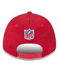 New Era Men's Scarlet San Francisco 49ers 2024 Sideline 9FORTY Stretch-Snap Hat